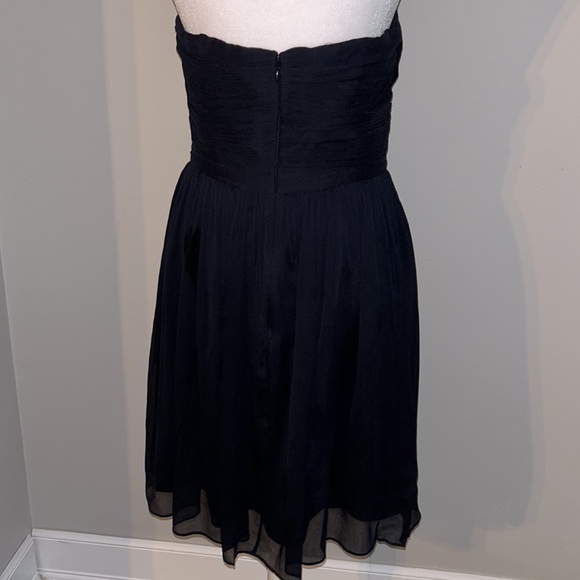 J.Crew Silk Strapless Dress Size 8βββ - Picture 5 of 8
